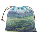 LOEWE Studio Ghibli Howl's Moving Castle Sophie Pouch Nylon Blue Auth 167482M-2