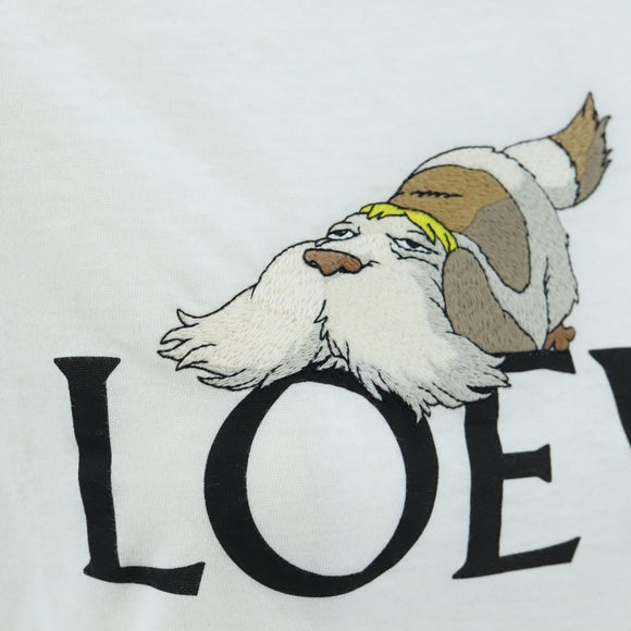 LOEWE × Studio Ghibli Howl's Moving Castle Hin Tshirt Cotton White Auth 167483SM