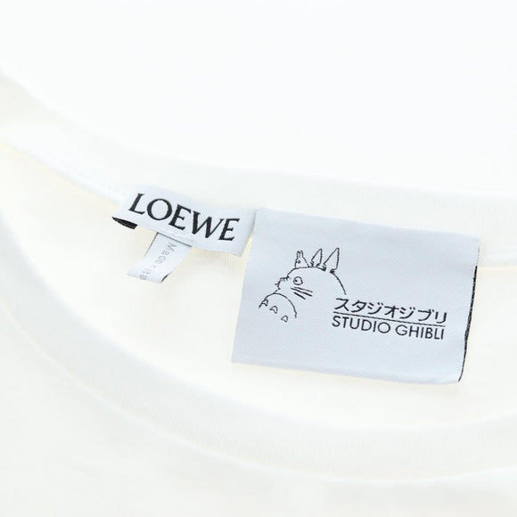 LOEWE × Studio Ghibli Howl's Moving Castle Hin Tshirt Cotton White Auth 167483SM