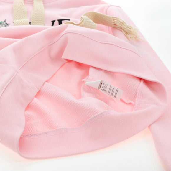 LOEWE x Studio Ghibli My Neighbor Totoro Hoodie Cotton Pink Auth 167484SM