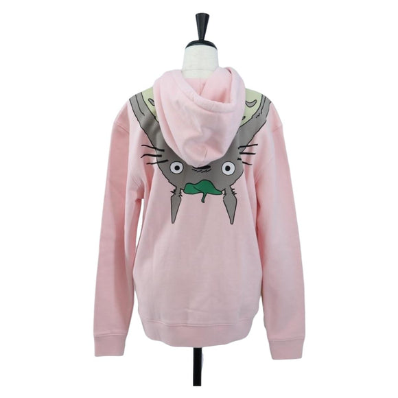 LOEWE x Studio Ghibli My Neighbor Totoro Hoodie Cotton Pink Auth 167484SM