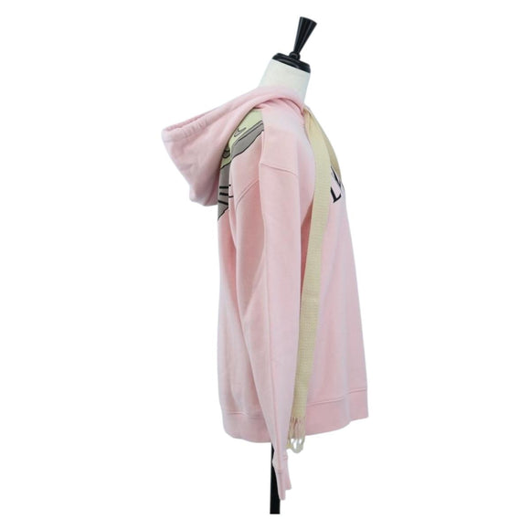 LOEWE x Studio Ghibli My Neighbor Totoro Hoodie Cotton Pink Auth 167484SM