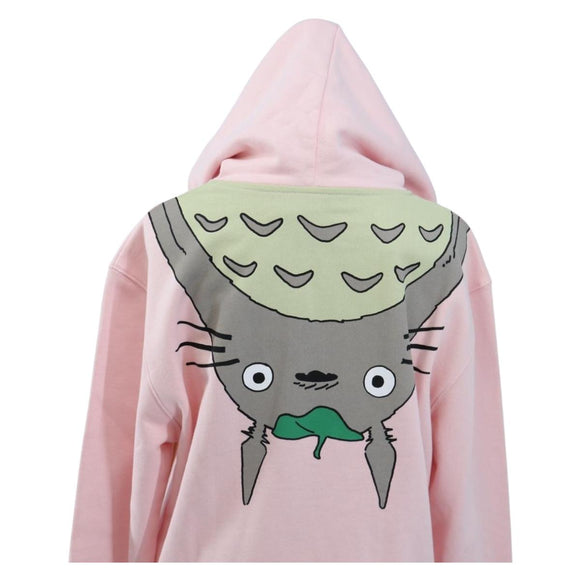 LOEWE x Studio Ghibli My Neighbor Totoro Hoodie Cotton Pink Auth 167484SM