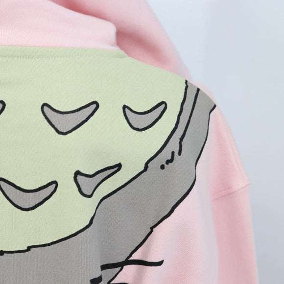 LOEWE x Studio Ghibli My Neighbor Totoro Hoodie Cotton Pink Auth 167484SM