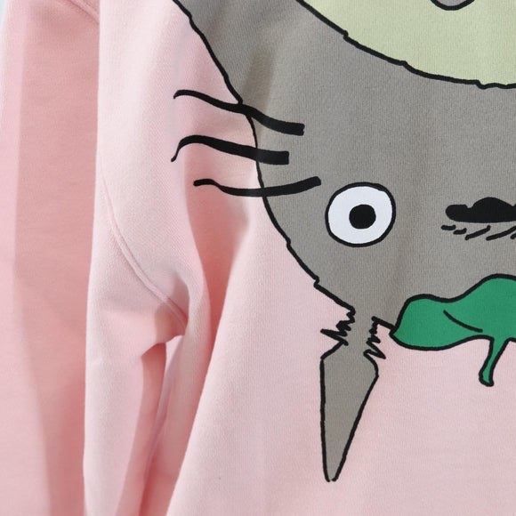 LOEWE x Studio Ghibli My Neighbor Totoro Hoodie Cotton Pink Auth 167484SM