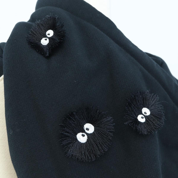 LOEWE x Studio Ghibli My Neighbor Totoro Soot Sprite Hoodie Beige Auth 167485SM