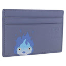 LOEWE x Studio Ghibli Howl's Moving Castle Calcifer Card Case Blue Auth 167486SM-1