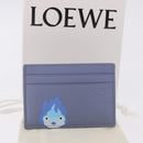 LOEWE x Studio Ghibli Howl's Moving Castle Calcifer Card Case Blue Auth 167486SM-12