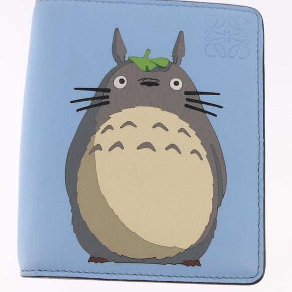LOEWE x Studio Ghibli My Neighbor Totoro Bifold Wallet Blue Auth 167489SM