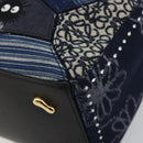 LOEWE x Studio Ghibli Puzzle Bag BORO Blue Frog Soot Sprites Blue Auth 167492SM-17