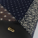 LOEWE x Studio Ghibli Puzzle Bag BORO Blue Frog Soot Sprites Blue Auth 167492SM-19