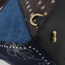 LOEWE x Studio Ghibli Puzzle Bag BORO Blue Frog Soot Sprites Blue Auth 167492SM-20