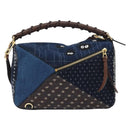 LOEWE x Studio Ghibli Puzzle Bag BORO Blue Frog Soot Sprites Blue Auth 167492SM-2