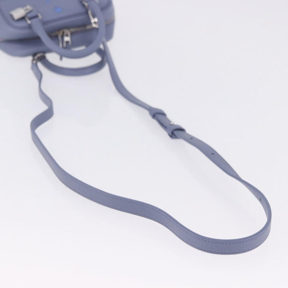 LOEWE LOEWE × Studio Ghibli Amazona 16 Calcifer Leather Blue Auth 167493SM