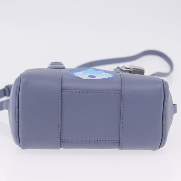 LOEWE LOEWE × Studio Ghibli Amazona 16 Calcifer Leather Blue Auth 167493SM