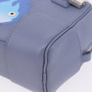 LOEWE LOEWE × Studio Ghibli Amazona 16 Calcifer Leather Blue Auth 167493SM-18