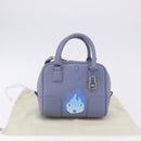 LOEWE LOEWE × Studio Ghibli Amazona 16 Calcifer Leather Blue Auth 167493SM-12