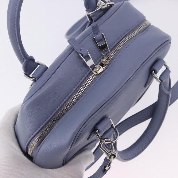 LOEWE LOEWE × Studio Ghibli Amazona 16 Calcifer Leather Blue Auth 167493SM