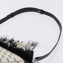 LOEWE AniAlverse Collaboration Puzzle Bag Small Cotton White Auth 167494SM-15
