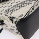 LOEWE AniAlverse Collaboration Puzzle Bag Small Cotton White Auth 167494SM-16