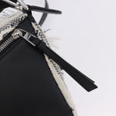 LOEWE AniAlverse Collaboration Puzzle Bag Small Cotton White Auth 167494SM-20