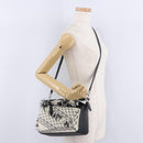 LOEWE AniAlverse Collaboration Puzzle Bag Small Cotton White Auth 167494SM-27