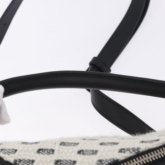LOEWE AniAlverse Collaboration Puzzle Bag Small Cotton White Auth 167494SM