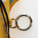 FENDI Dragonite FENDIxFRGMTxPOKÉMON Chain Bag Leather Yellow Auth 167495SM-16