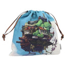 LOEWE Studio Ghibli Howl's Moving Castle Pouch Nylon Blue Auth 167496M-1