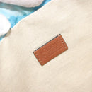 LOEWE Studio Ghibli Howl's Moving Castle Pouch Nylon Blue Auth 167496M-17