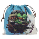 LOEWE Studio Ghibli Howl's Moving Castle Pouch Nylon Blue Auth 167498M-13