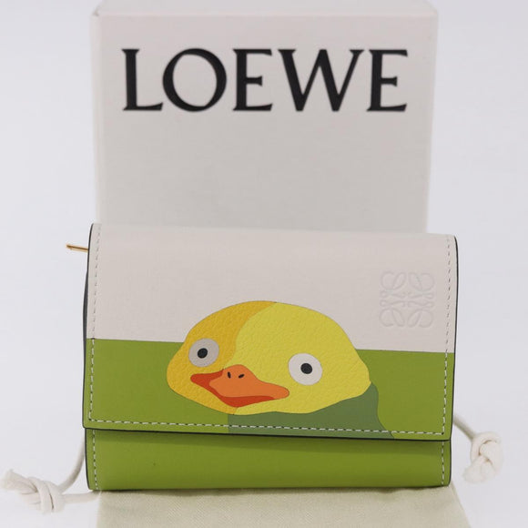 LOEWE x Studio Ghibli Spirited Away Ootori Sama Wallet Leather Auth 167499SM