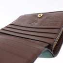 LOEWE LOEWE × Studio Ghibli Suswatari Wallet Leather Green Gold Auth 167501M-20
