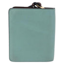 LOEWE LOEWE × Studio Ghibli Suswatari Wallet Leather Green Gold Auth 167501M-2