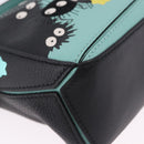 LOEWE Ghibli Spirited Away Soot Sprites Puzzle Bag Mini 2way Green Auth 167502SM-16