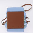 LOEWE Ghibli Collaboration Totoro Hammock Mini Bag Leather Blue Auth 167503SM-5