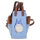 LOEWE Ghibli Collaboration Totoro Hammock Mini Bag Leather Blue Auth 167503SM-13