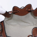 LOEWE Ghibli Collaboration Totoro Hammock Mini Bag Leather Blue Auth 167503SM-22
