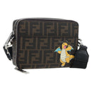 FENDI FENDIxFRGMTxPOKÉMON Zucca Canvas Dragonfly 2way Camera Bag Auth 167506SM-1