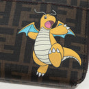 FENDI FENDIxFRGMTxPOKÉMON Zucca Canvas Dragonfly 2way Camera Bag Auth 167506SM-20