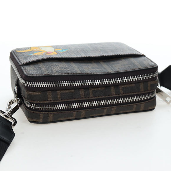FENDI FENDIxFRGMTxPOKÉMON Zucca Canvas Dragonfly 2way Camera Bag Auth 167506SM