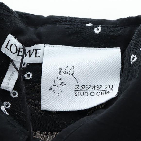 LOEWE LOEWE × Studio Ghibli Sheer shirt Soot Sprites Cotton 34 Auth 167530SM