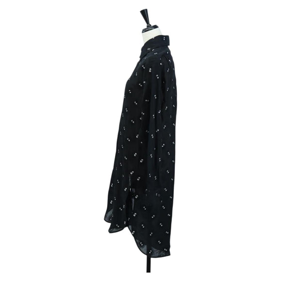 LOEWE LOEWE × Studio Ghibli Sheer shirt Soot Sprites Cotton 34 Auth 167530SM