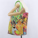 LOEWE Puzzlefold Tote XL Leather Richard Hawkins Green Chrome Auth 167531SM-23