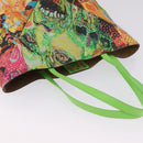 LOEWE Puzzlefold Tote XL Leather Richard Hawkins Green Chrome Auth 167531SM-6