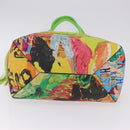 LOEWE Puzzlefold Tote XL Leather Richard Hawkins Green Chrome Auth 167531SM-5