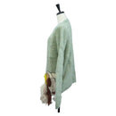 LOEWE LOEWE × Studio Ghibli Embroidered Sweater Hin Wool XS Green Auth 167540SM-11