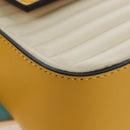 FENDI Dragonite FENDIxFRGMTxPOKÉMON Mamma Baguette Leather Yellow Auth 167542SM-12