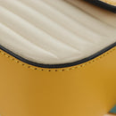 FENDI Dragonite FENDIxFRGMTxPOKÉMON Mamma Baguette Leather Yellow Auth 167542SM-13