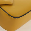 FENDI Dragonite FENDIxFRGMTxPOKÉMON Mamma Baguette Leather Yellow Auth 167542SM-14